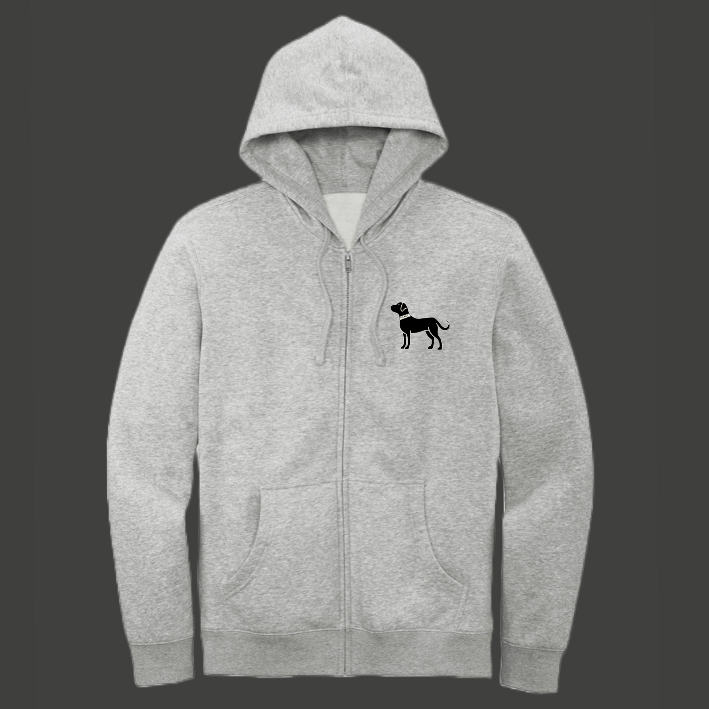 Men’s Grey Fleece Hoodie | Casual Grey Hoodie | Hugh McLean