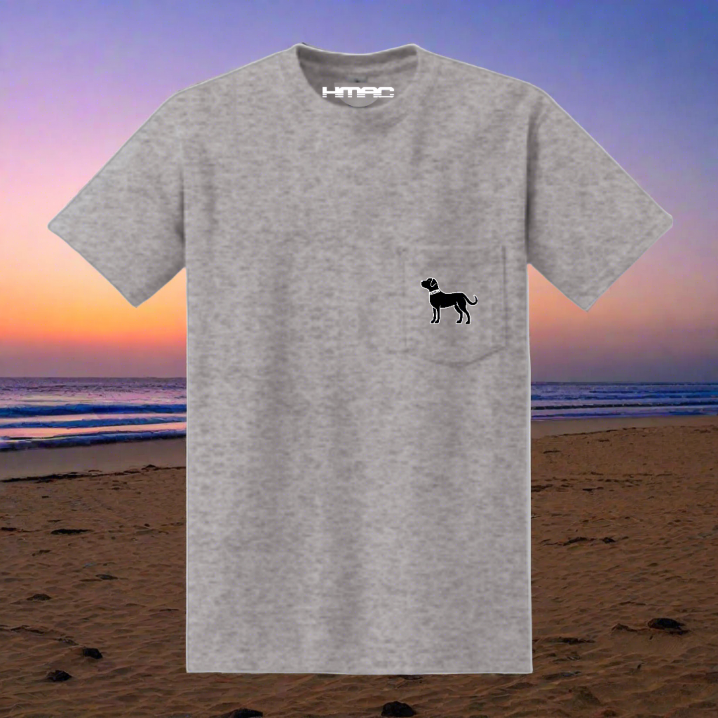 Double Dog Pocket T-Shirt | Dog Pocket T-Shirt | Hugh McLean
