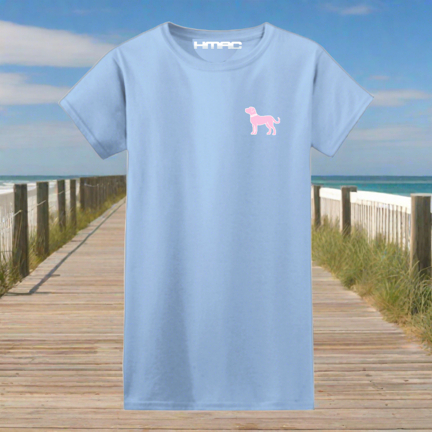 Dog Ladies T-Shirt | Classic Printed Tee Shirt | Hugh McLean