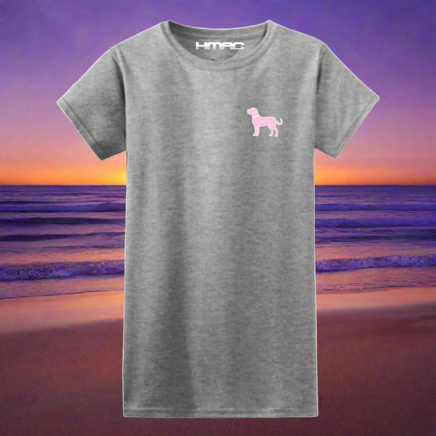 Dog Ladies T-Shirt | Classic Printed Tee Shirt | Hugh McLean