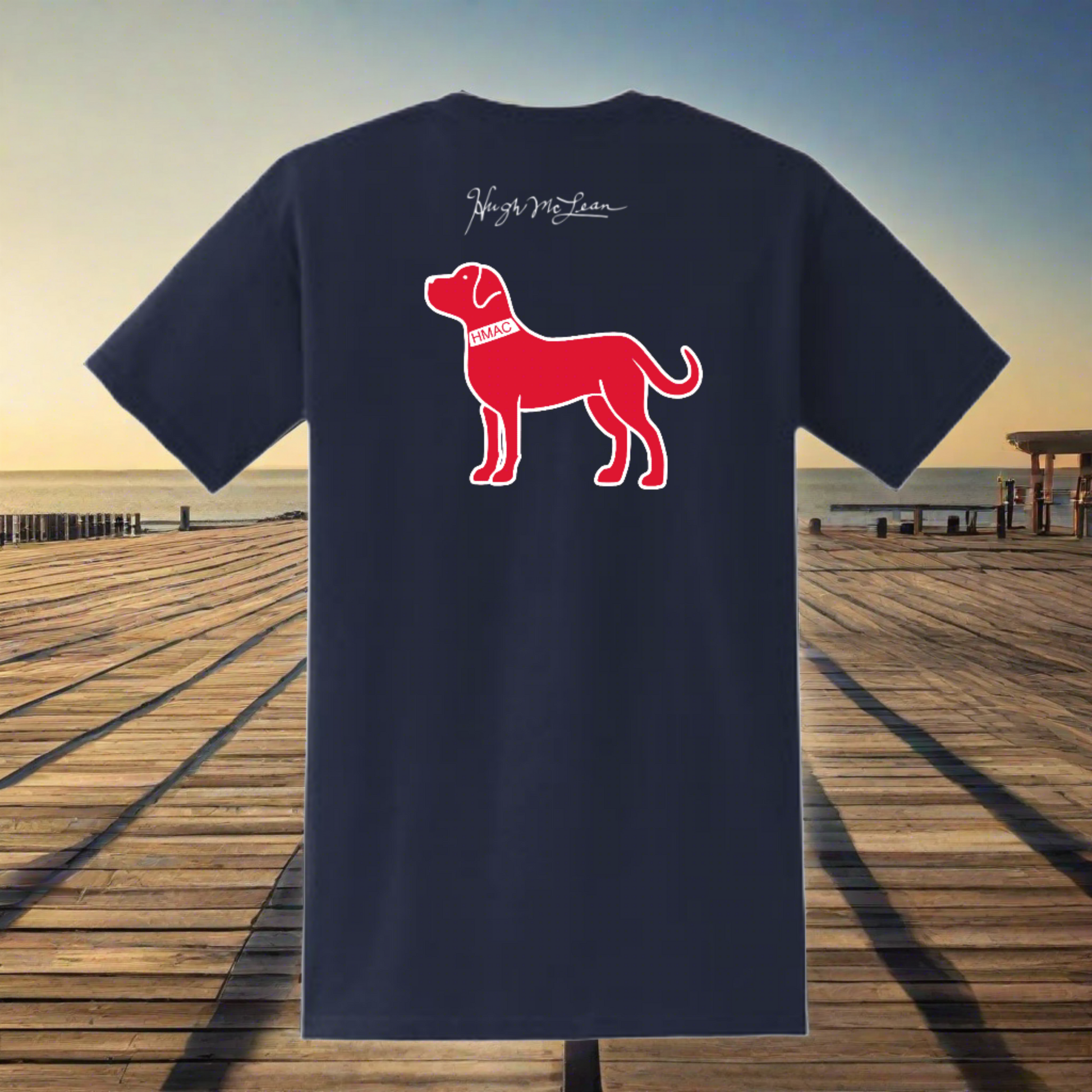Double Dog Pocket T-Shirt | Dog Pocket T-Shirt | Hugh McLean