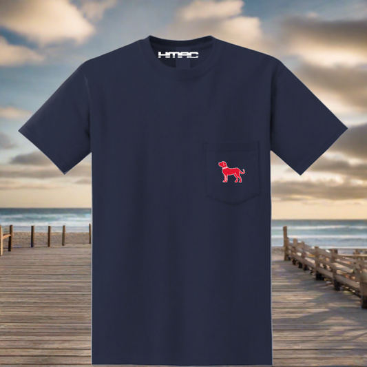 Double Dog Pocket T-Shirt | Dog Pocket T-Shirt | Hugh McLean