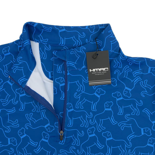 Sammyverse Dog Quarter Zip | Dog Print Jacket | Hugh McLean