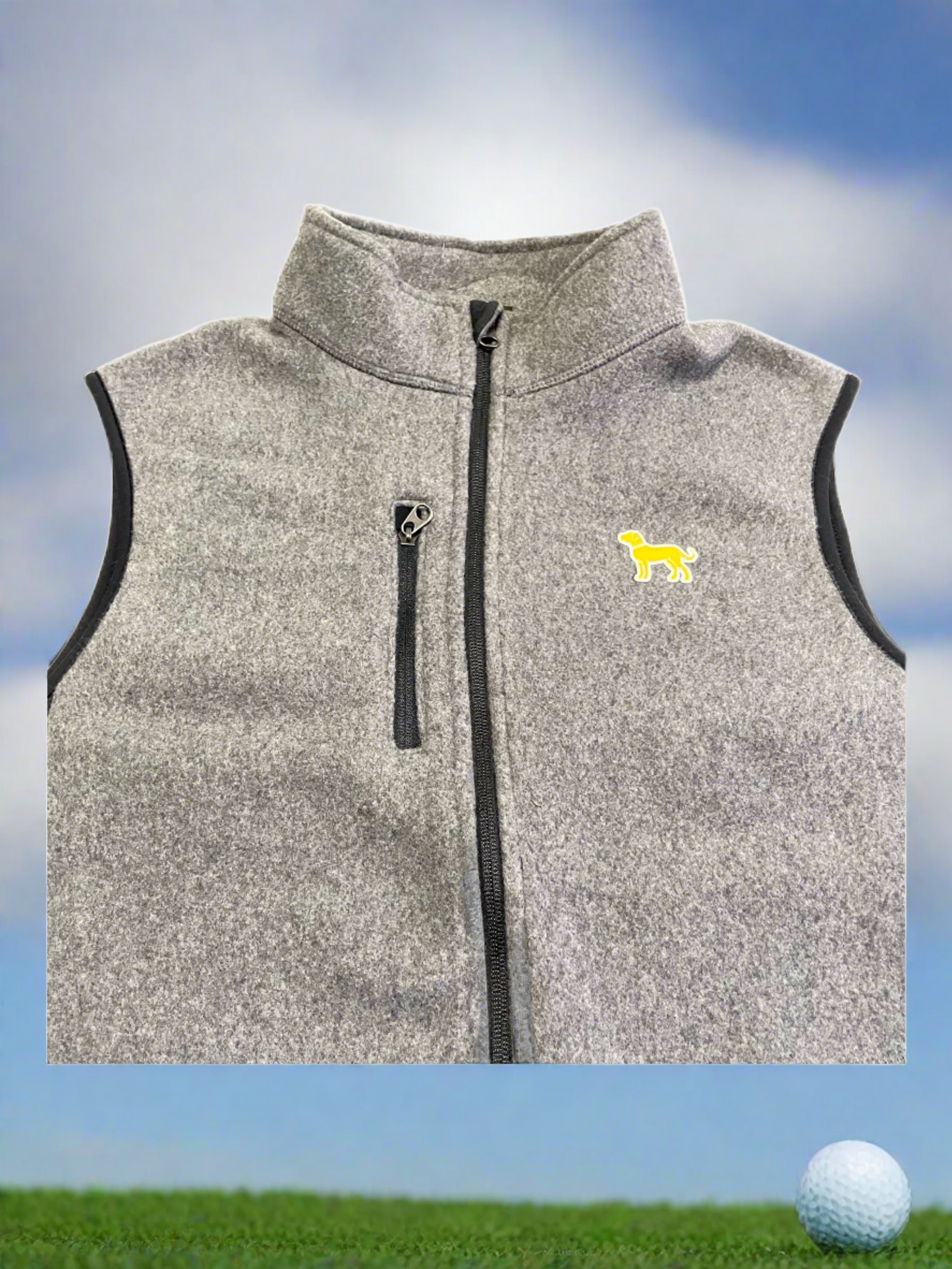 Grey Fleece Vest | Fleece Vest | Hugh McLean