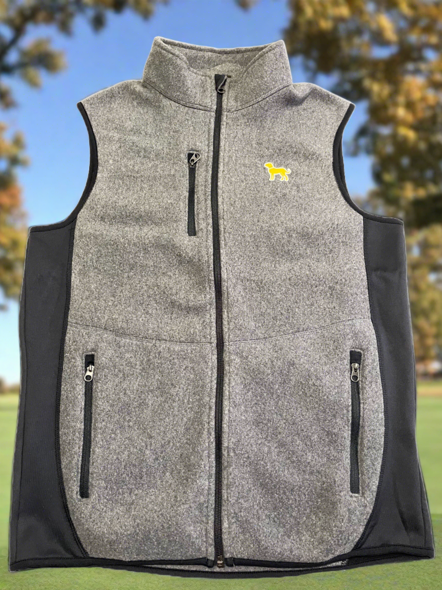 Grey Fleece Vest | Fleece Vest | Hugh McLean